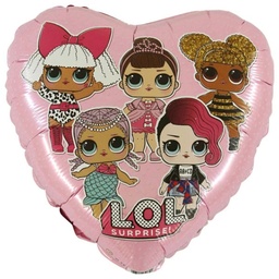 [18032] Folie ballon L.O.L. Surprise Pink