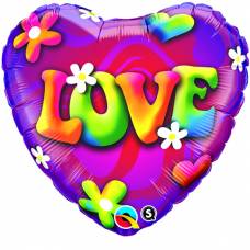 [29341] Folie helium ballon Love