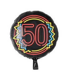 [7013107] Folie helium ballon Neon 50