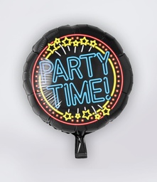 [7013114] Folie helium ballon Neon Party Time