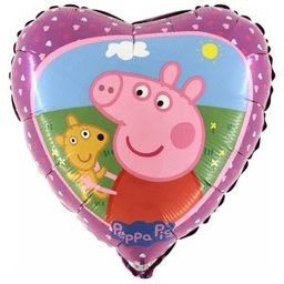 [18031] Folie ballon Peppa Pig & Teddy