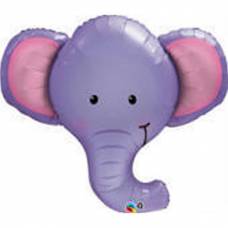[16136] Folie helium ballon Shape Ellie Elephant