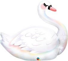 [87971] Folie helium ballon Shape Graceful Swan