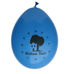 [10379] Ballonnen bedr. Welkom Thuis 10 st