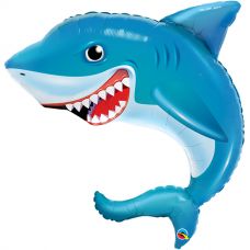 [97525] Folie helium ballon Shape Smilin' Shark