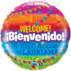 [14815] Folie ballon Welcome Bienvenido