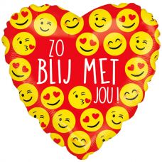 [78078] Folie helium ballon Zo blij met jou