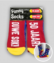[7037221] Funny socks 50 jaar