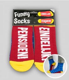 [7037224] Funny socks Eindelijk met Pensioen