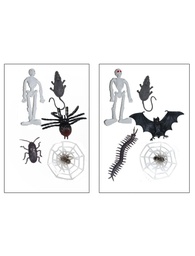 Halloween figuurtjes 5st, 2 soorten