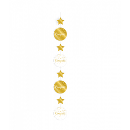 [7023213] Hangdeco gold/white-Congrats