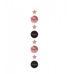 [7024213] Hangdeco roségold/black Congrats