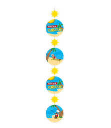 [7024310] Hangdeco Cartoon Pensioen