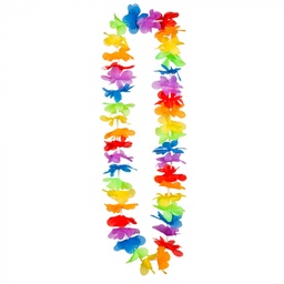 [52415] Hawaii bloemenkrans Regenboog