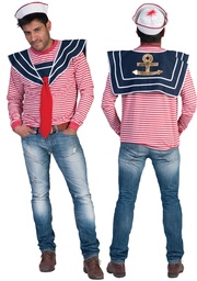 [59309] Matrozen kraag blauw