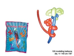 [84564] Modelleer ballonnen 100 stuks