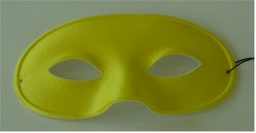 [63.217] Oogmasker domino geel
