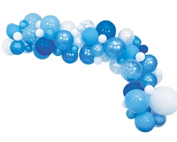 [6165] Organic Balloon Deco Kit blauw