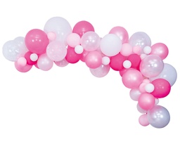 [6166] Organic Balloon Deco Kit roze