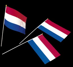 [420802] Zwaai Vlaggetjes r.w.b plastic