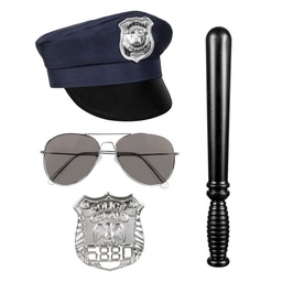 [01410] Accessoire-set Politie, 4-delig