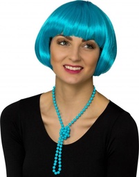 [32010.31] Pruik Boblijn turquoise