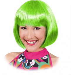 [30909] Pruik Sexy Lola groen