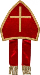 [22067] Sinterklaas Mijter plat deLuxe