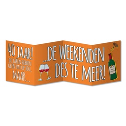 [7029411] Kaart Surprise 40 jaar
