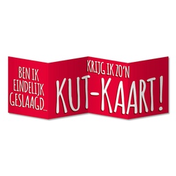 [7029431] Kaart Surprise Geslaagd