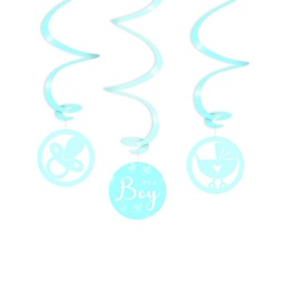 [7023302] Hangdeco Swirl It's a Boy