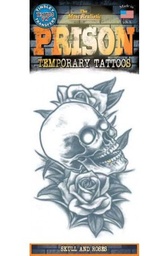 [PR-314] Prison Tattoo Skull and Roses
