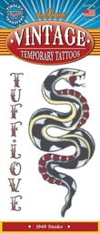 [VT-101] Vintage Tattoo Snake 1940