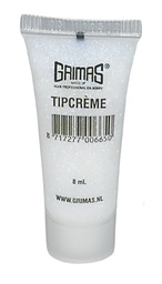 [4825] Tipcreme 03 grimas parelmoer blauw