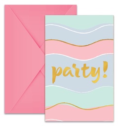 [89263] Uitnodigingen Elegant Party
