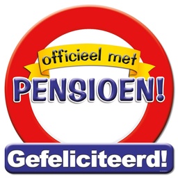 [7005030] Verkeersbord Pensioen
