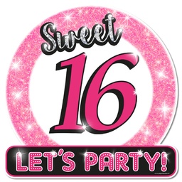 [7005033] Verkeersbord Sweet 16