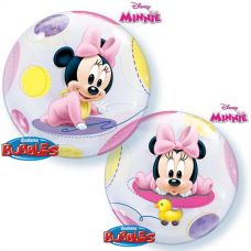 [16430] Bubble ballon Baby Minnie Mouse