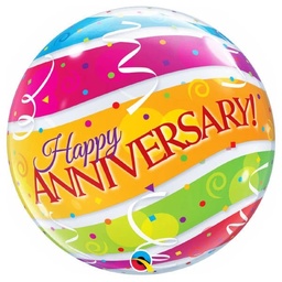 [27565] Bubble ballon Happy Anniversary