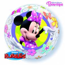 [41065] Bubble helium ballon Minnie Mouse