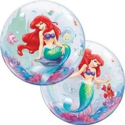 [60166] Bubble helium ballon Little Mermaid
