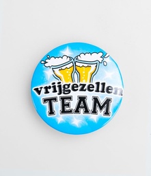 [7028951] Button XL Vrijgezellen team heren