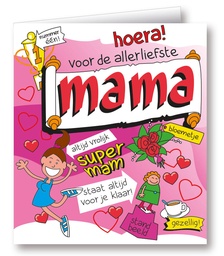 [7028533] Kaart Cartoon Mama