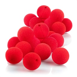 [55506] Clownsneus schuimrubber 12 stuks