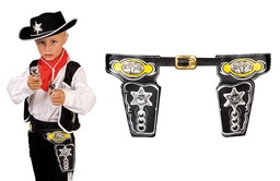 [00581] Cowboyholster dubbel sheriff